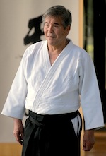 Shimizu Sensei, Begründer der japanischen Kampfkunst Aikido