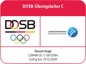 Lizenzkarte DOSB-Übungsleiter C